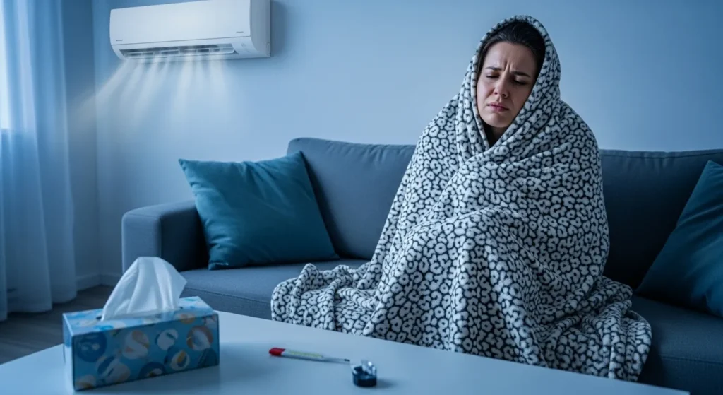 냉방병 발열