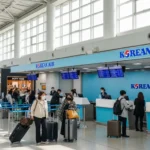 인천공항 대한항공 출국장
