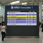 인천공항 철도 시간표