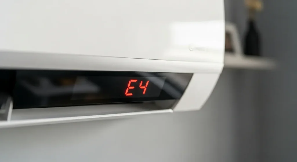 에어컨 고장 e4