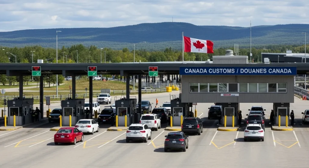 미국 경유 캐나다 입국