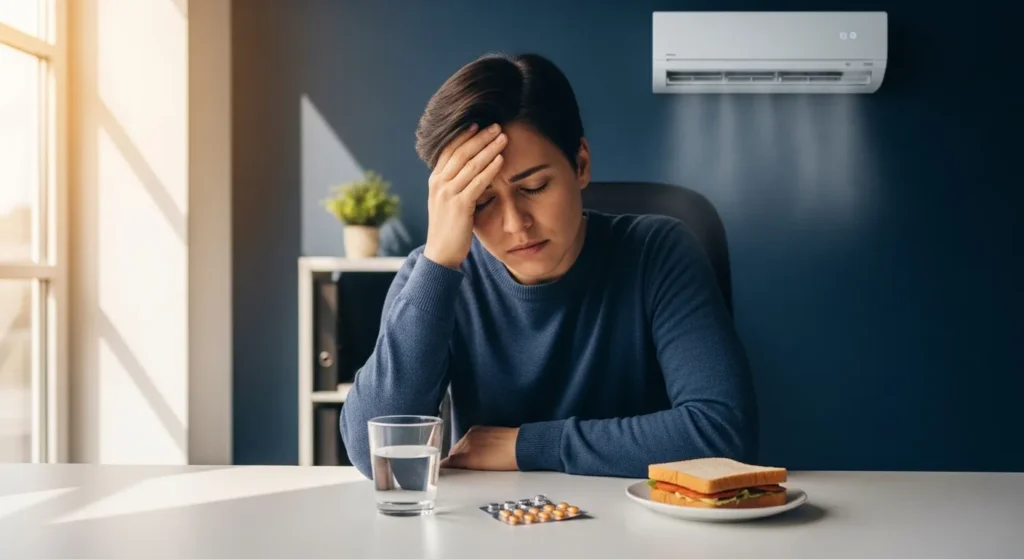 냉방병 두통 약