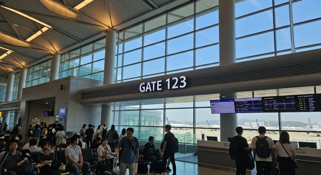 인천공항 게이트