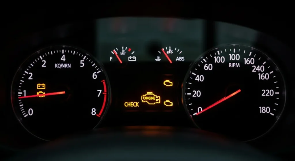 자동차 엔진 점검등