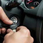 경유 주유 시동