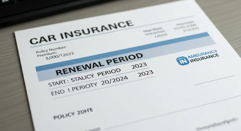 운전자보험 갱신 기간