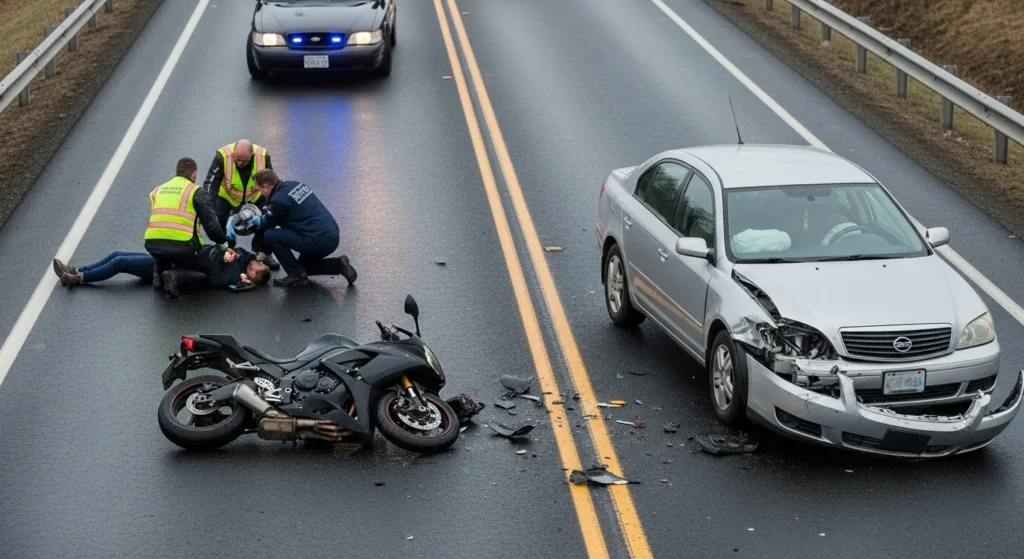 운전자보험 오토바이 사고