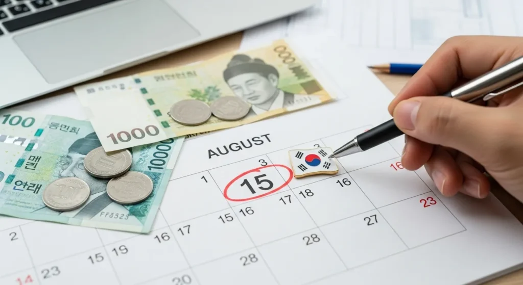 광복절 공휴일 수당