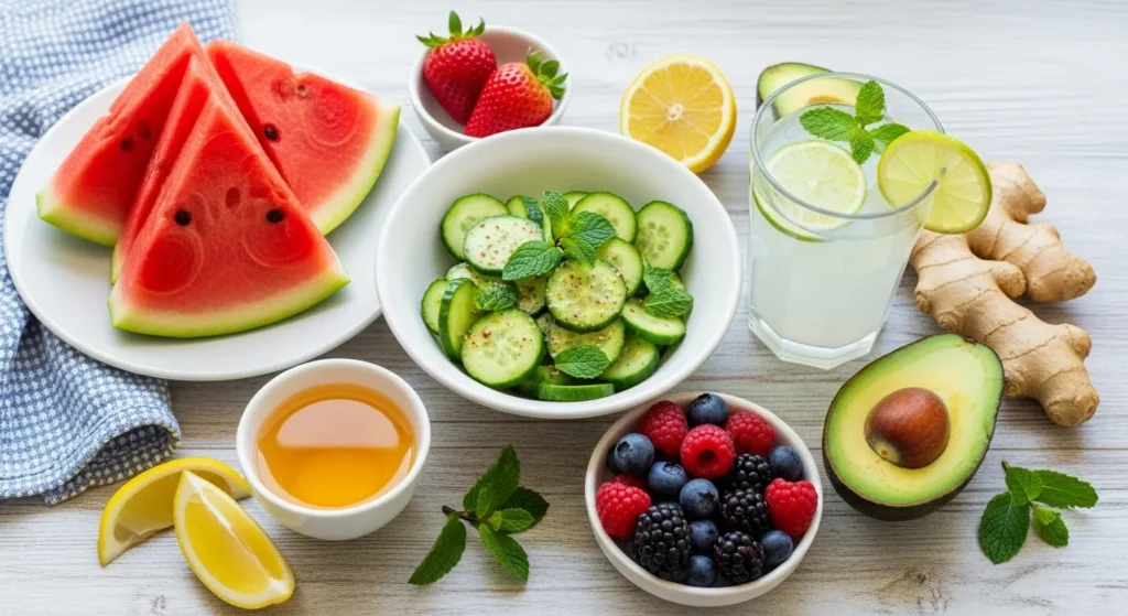 냉방병에 좋은 음식