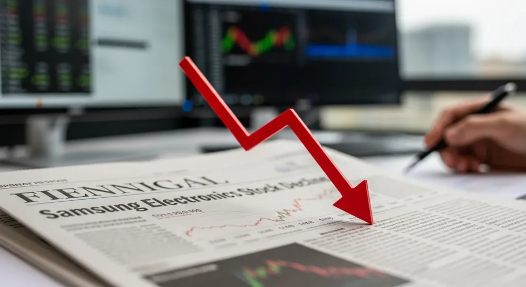 삼성전자 주가 하락 분석