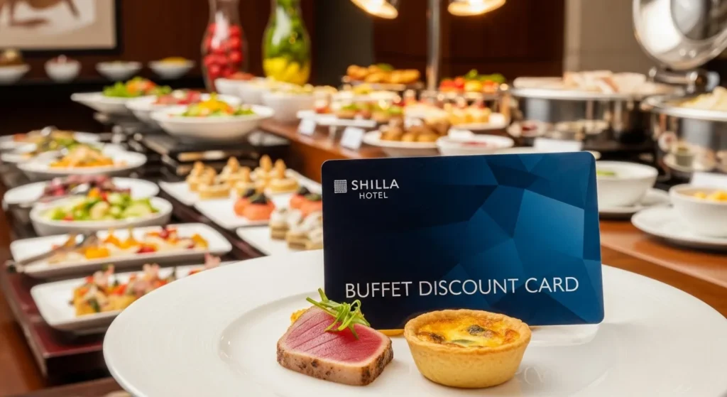 신라호텔 뷔페 할인카드