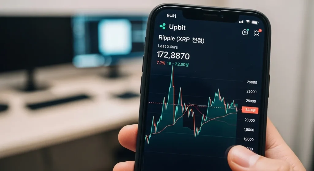 업비트 리플 시세
