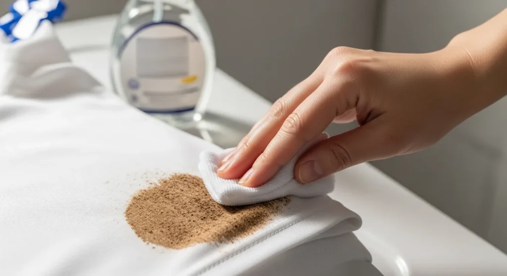 운동복 얼룩 지우기