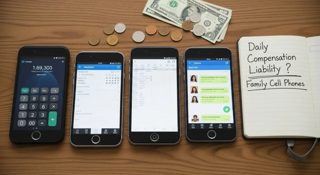 일상배상책임 가족 핸드폰