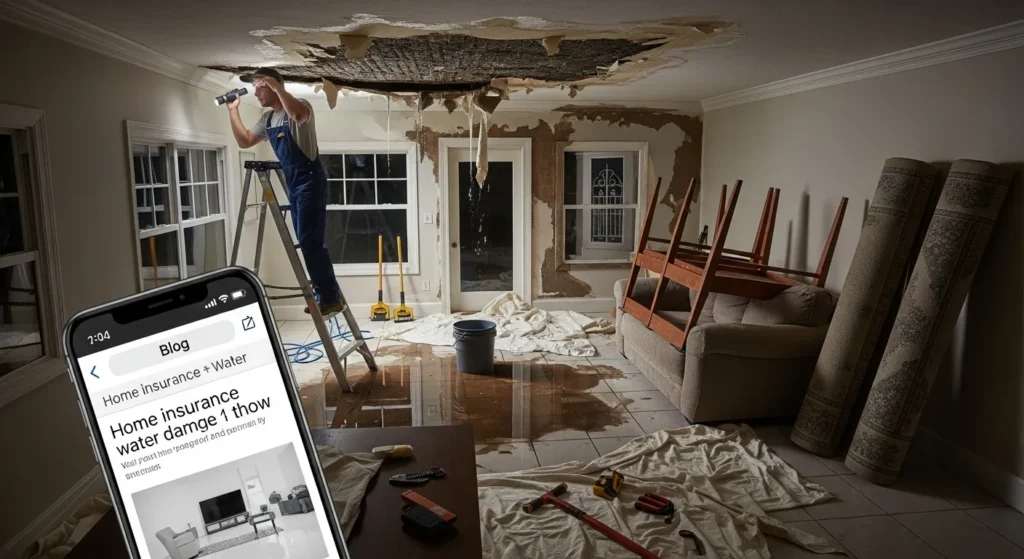 일상생활배상책임 누수 수리비