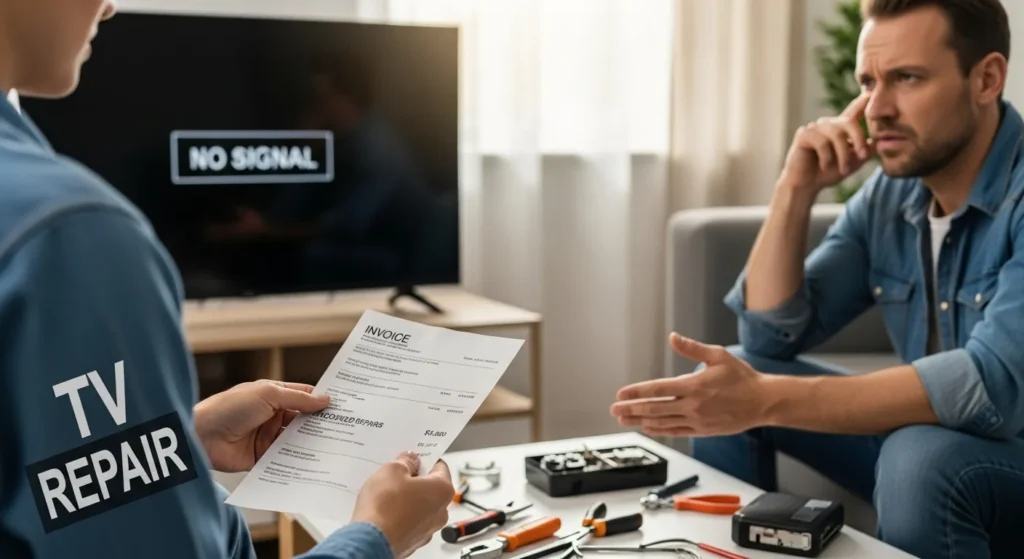 일상배상책임보험 tv 수리불가