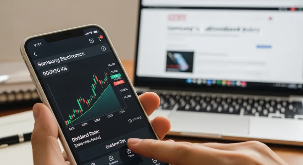 삼성전자 주가 배당금 날짜