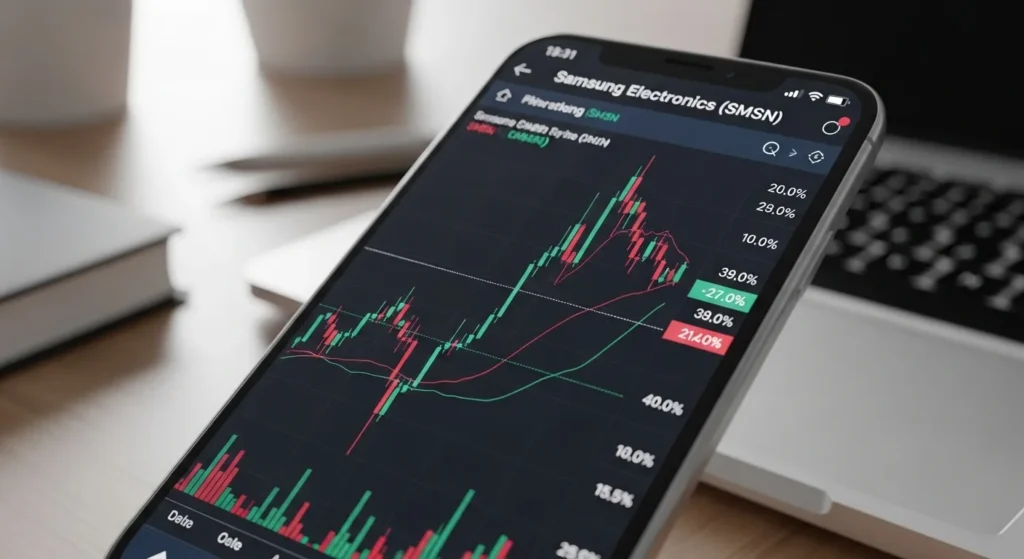 삼성전자 주가 차트