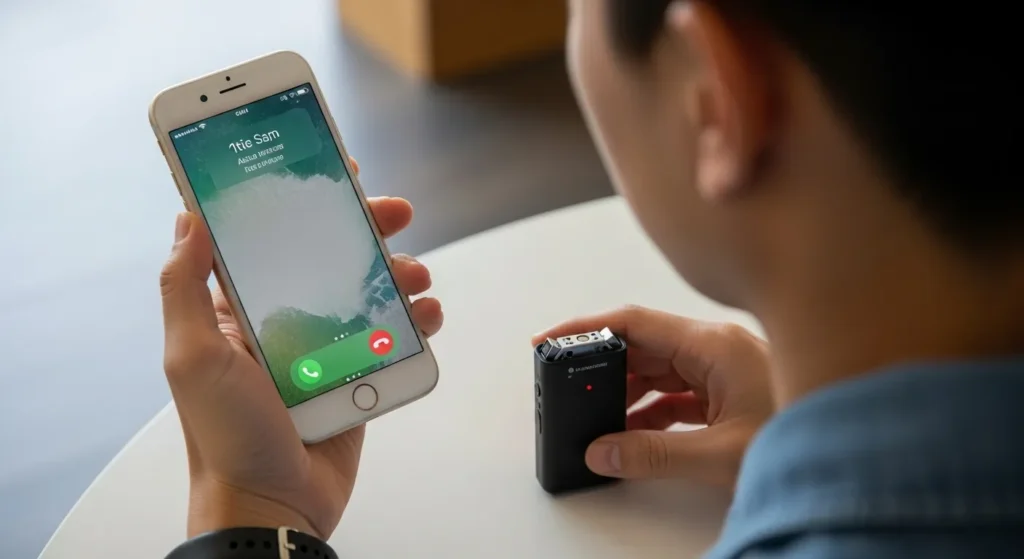 아이폰 통화녹음 상대방 음성