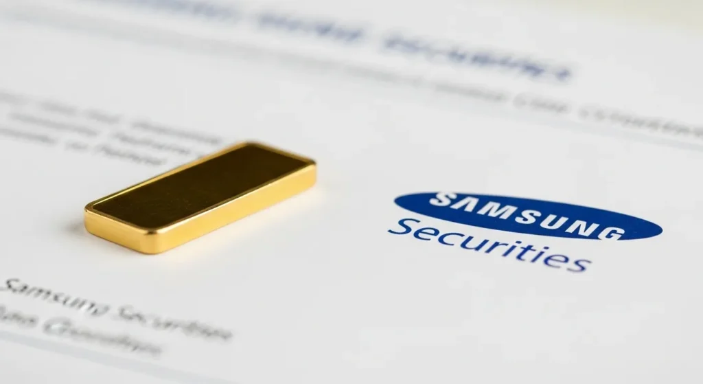 삼성증권 금투자 하는 방법