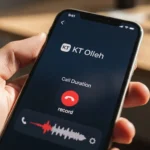 KT 아이폰 통화녹음 사용법