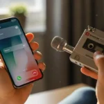 아이폰 통화중 녹음기능