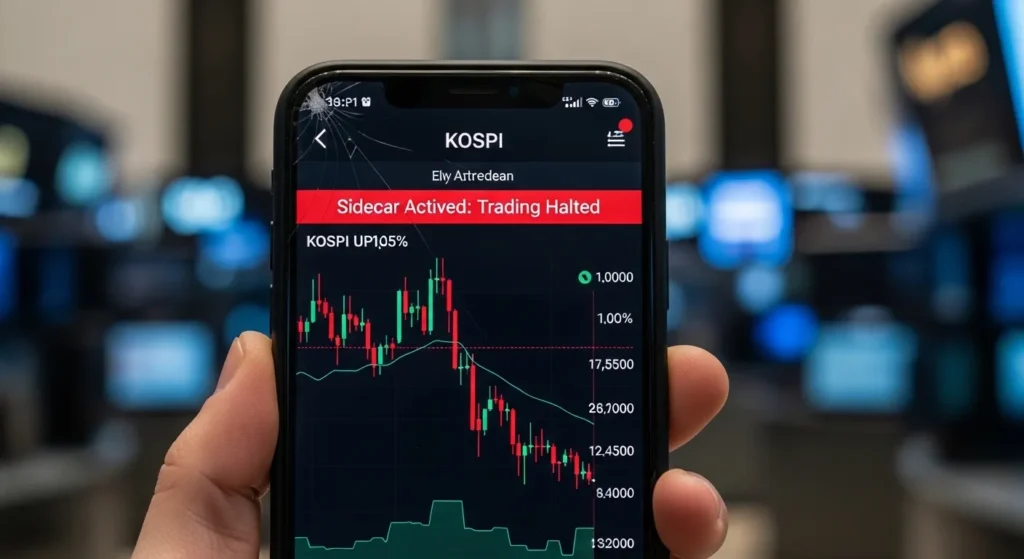코스피 매도 사이드카 발동