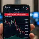 코스피 매도 사이드카 발동