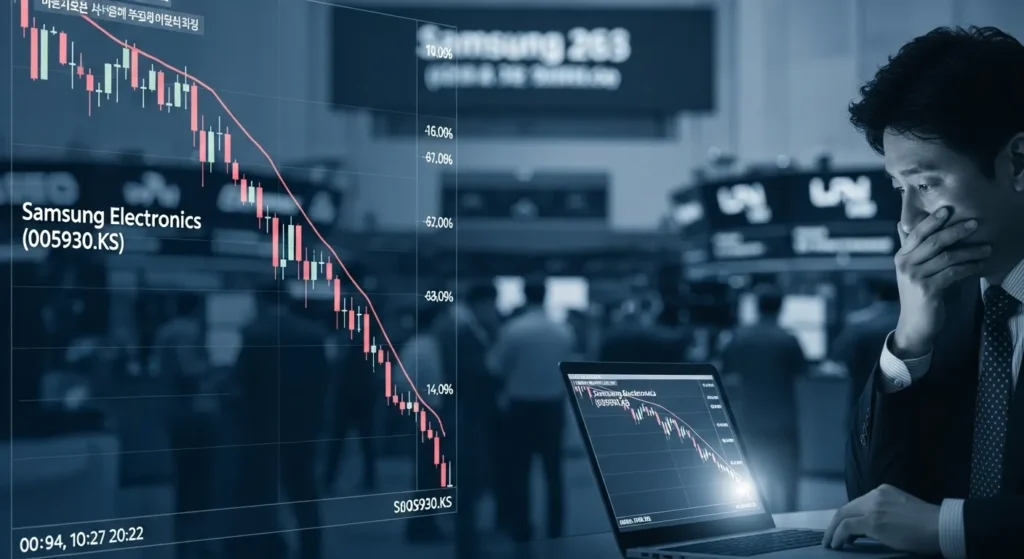 삼성전자 주가폭락