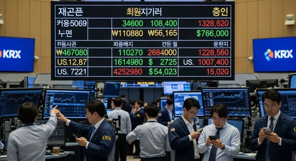 한국거래소 금시세