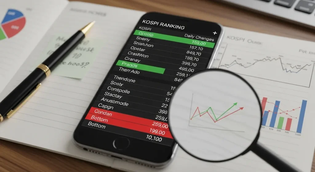 코스피 순위 100