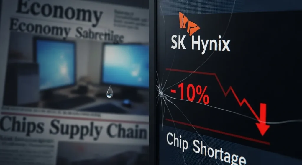 sk하이닉스 주가 하락 이유