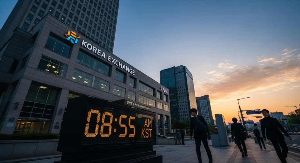 코스피개장시간