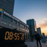 코스피개장시간