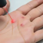 검버섯 레이저 시술