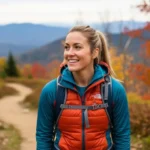 노스페이스 경량패딩 여성