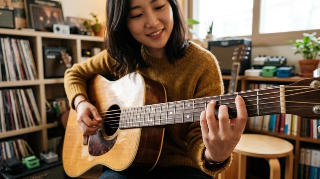 기타 G코드 운지법