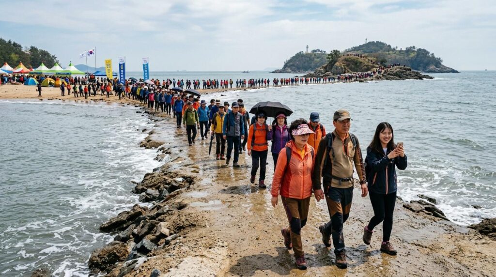 진도 신비의 바닷길