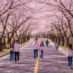 하동 십리벚꽃길