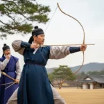 활쏘기 김홍도