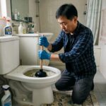 변기 뚫는 방법