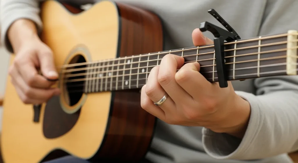 기타 B7코드 운지법