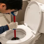 변기 뚫는 방법