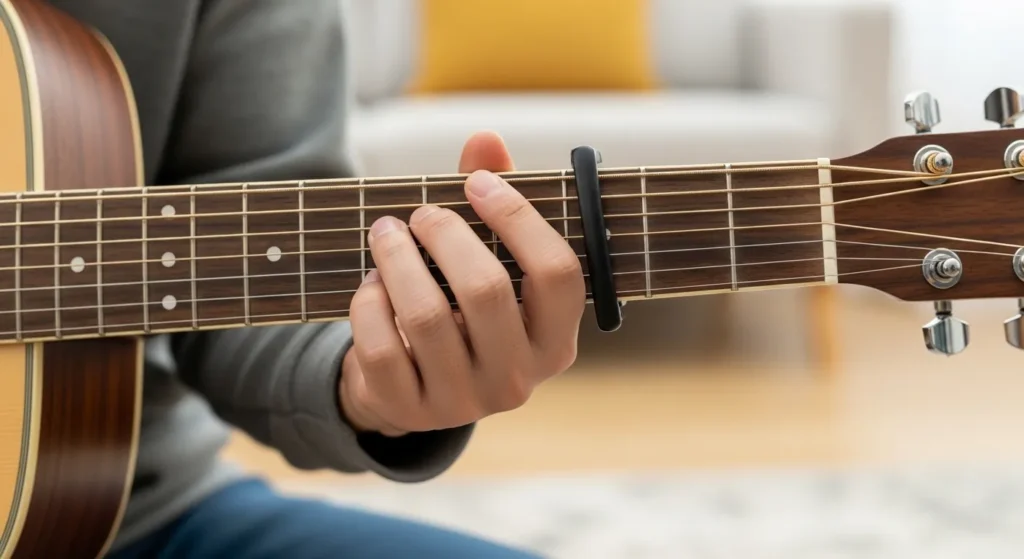 기타 F코드 운지법