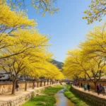 경기도 이천 산수유마을