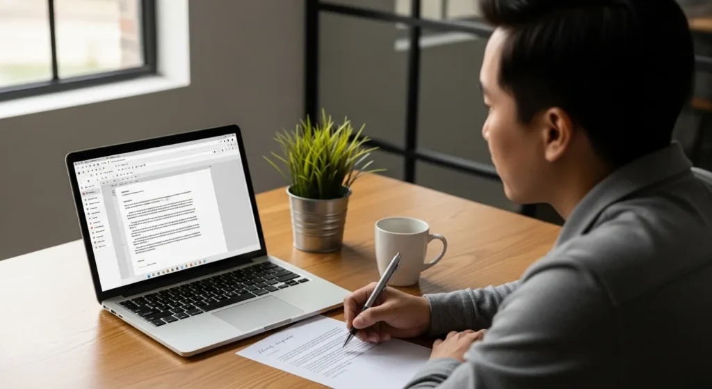 사직서 작성방법