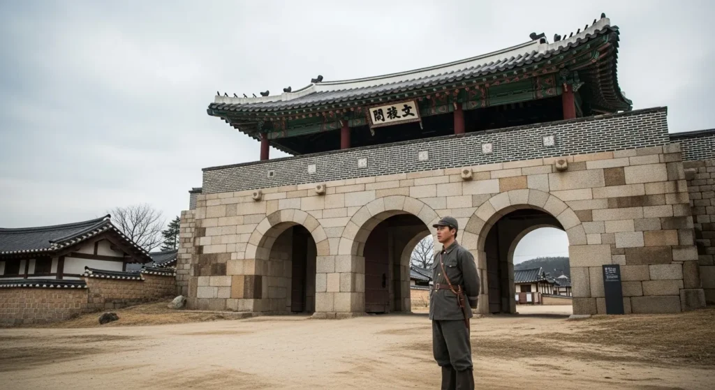 일본 조계의 전략적 요충지, 홍예문