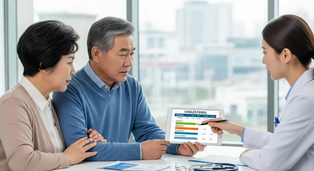 콜레스테롤수치란 무엇이고 적정수준은 어느 정도인가요