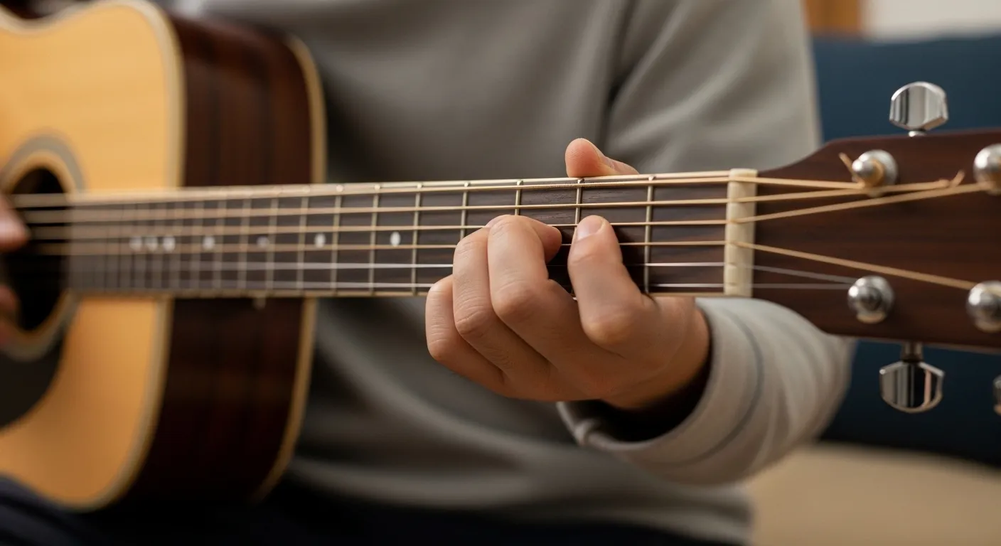 기타 Cm코드 운지법