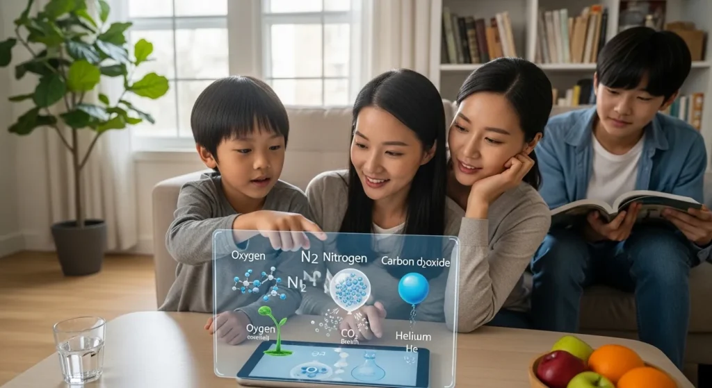 우리 생활에서 쓰이는 기체의 종류와 성질, 쓰임새 조사하기